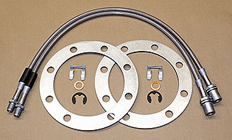 Backing plate eliminator kit