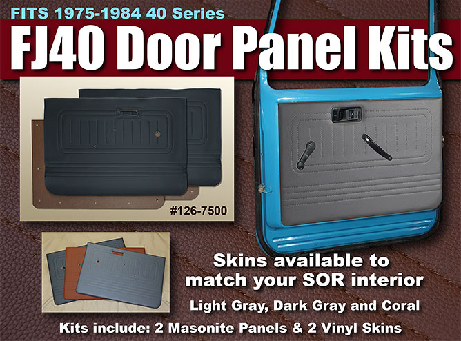 SOR FJ40 Door Panel Kit