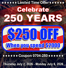 $250 July 4th Coupon