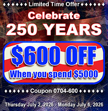 $600  July 4th Coupon