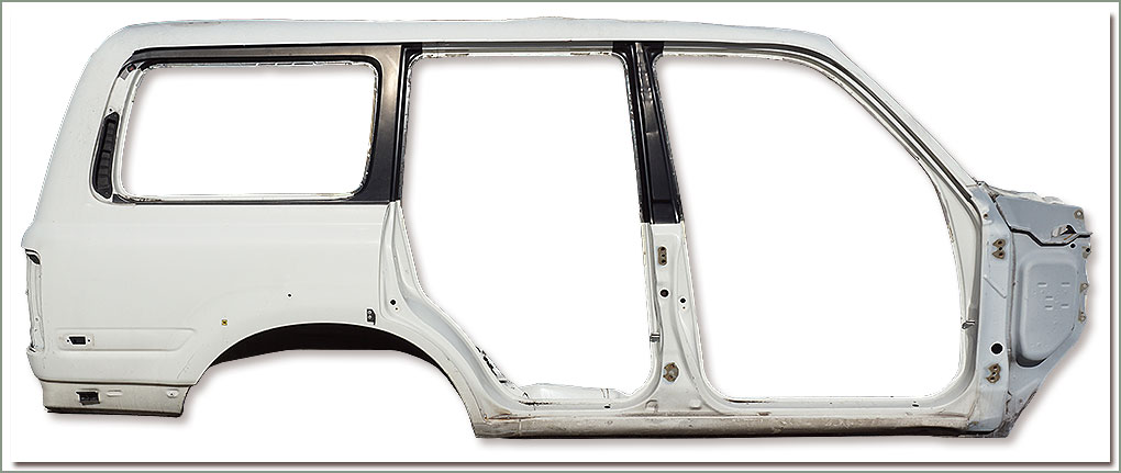 thumbnail image 2 of Genuine Toyota Land Cruiser FJ80 FZJ80 Door Belt Moulding Set – Front, Rear & Quarter Panels (6 Pieces) 2 of 4