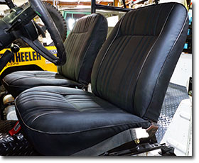 Click to enlarge Deluxe Haartz Denim Seat Covers