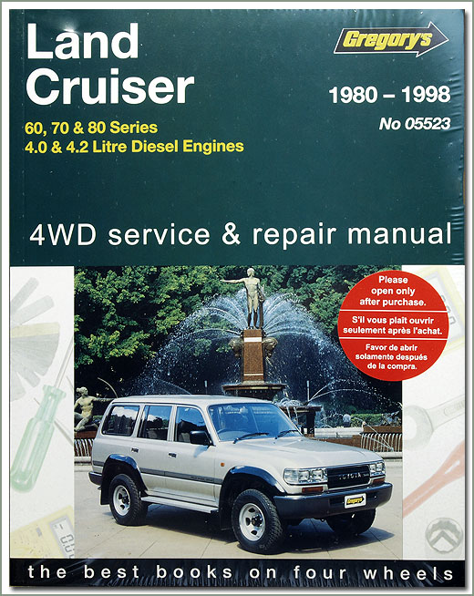 2006 Toyota Land Cruiser Complete Shop Service Repair Manual Set – Paper Bishko OEM
