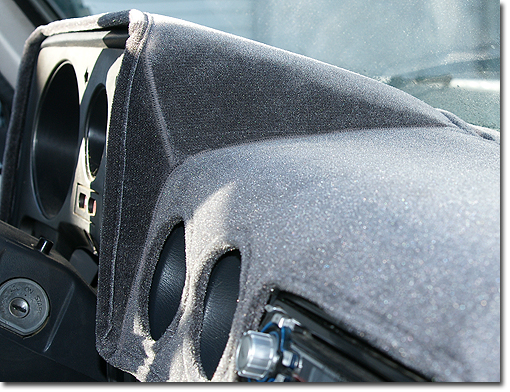 Dark Grey Dash Mat For Toyota Land Cruiser 1998-2002 – RHD Dashboard Cover